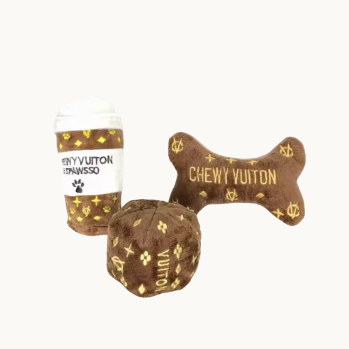Vuitton squeaky toy