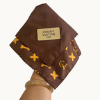 VUITON reversible dog bandana